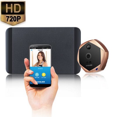Deurspion Camera Telefoon Alarm HD 720P